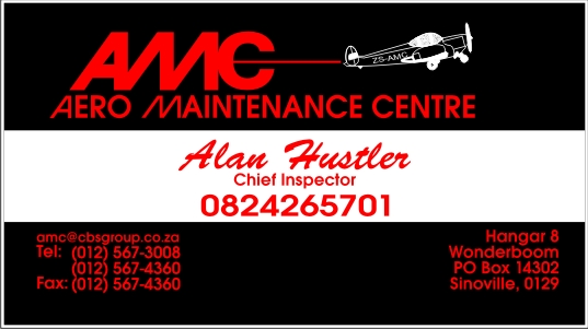 Aero Maintenance Center - Business Card
